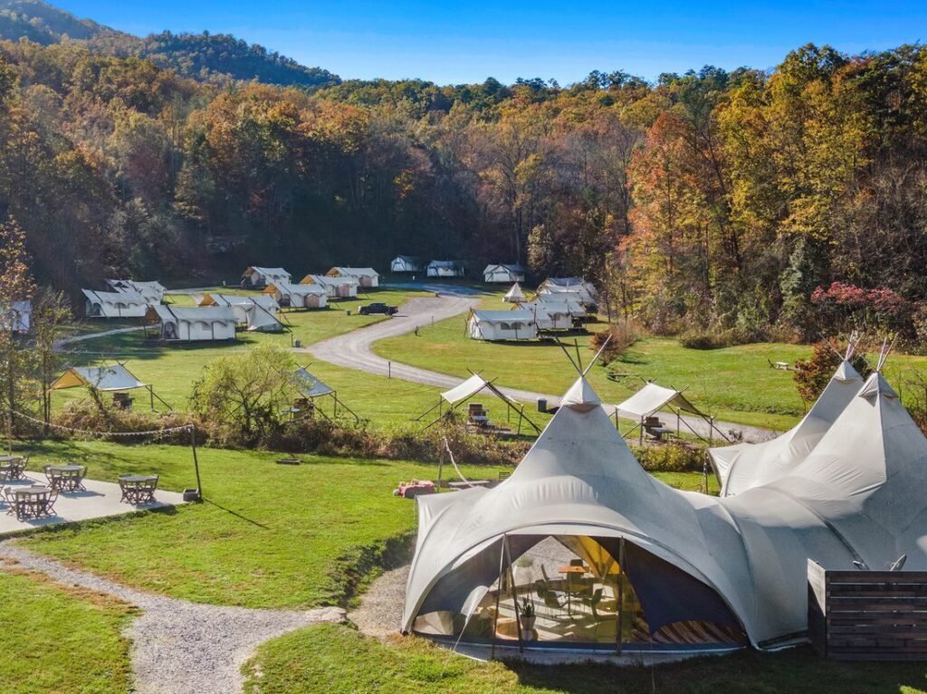 Camp with Calm: Glamping at Under Canvas in the Great Smoky Mountains